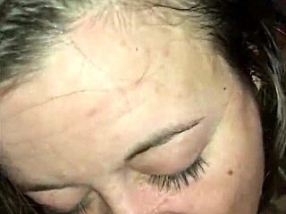 french amateur slut rimming blowjob in satin lingerie