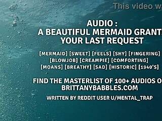 beautiful mermaid grants last wish with sensual audio experience