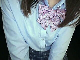 I'll devour this shaved amateur girl in uniform cosplay - Hitomi Kamei 2