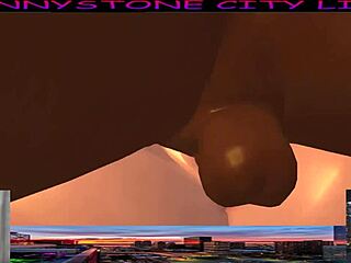 Jonnystone Encounters Latina Model in 3D Animation