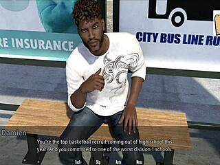 wvm 4 game where shauna plays basketball with big ass character