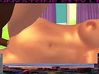 Jonnystone Encounters Latina Model in 3D Animation