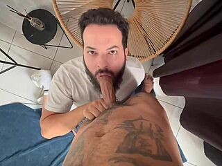 Bearded guy takes on 41 cocks in wild session. Full video’s out on Red for more!
