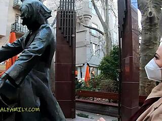 i got a quickie with big natural tits milf dominno and her big ass