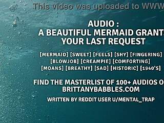 beautiful mermaid grants last wish with sensual audio experience