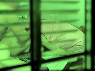 i caught my girlfriend cheating through the window, what a surprise