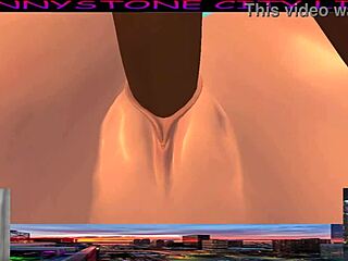 Jonnystone Encounters Latina Model in 3D Animation