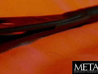 Kinky cutie spanks her sexy ass as she masturbates to an orgasm