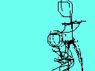 Pixel Doll Teases With Oral Pleasures