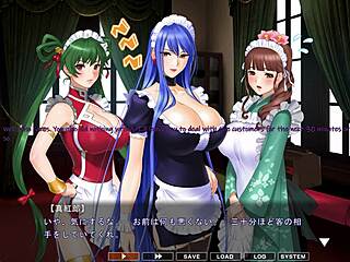 Maid-San's Boin Game: Mikage's POV Blowjob Leading to Orgasm