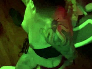 Blowjob by beautiful bound tattooed girlfriend sandraxo1