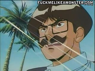 Anime Strapon Fuck Threesome, Oh No