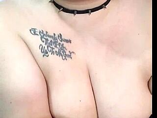 Kyra Hellfire SHOWS OFF her TATTOOED BBW BODY backstage!