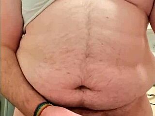 CHUBBY GAY MAN SHOWING OFF HIS COCK IN AMATEUR COMPILATION