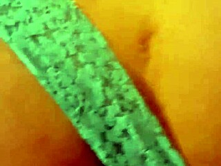 In a homemade setting, a hung straight young tranny engages in bareback fucking, leading to a rough creampie cumshot.