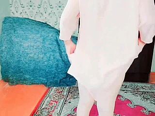 twink sissy crossdresser flaunts big ass in sexy dress