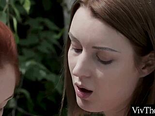 She licks her lesbian lover's pussy