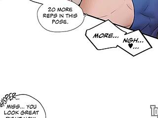 Feeling the burn in sexercise chapter 8 yoga session