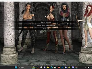 Sometimes these quests turn silly with cute damsels facing big cocks in 3D.