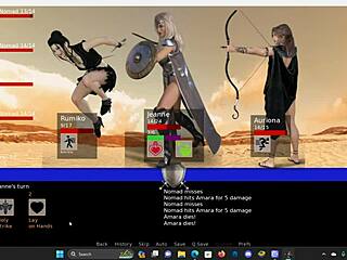 Sometimes these quests turn silly with cute damsels facing big cocks in 3D.