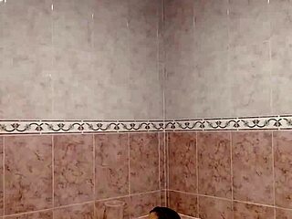 Intriguing bath scene with mexican prostitute in jacuzzi