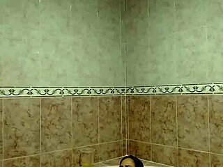 Intriguing bath scene with mexican prostitute in jacuzzi