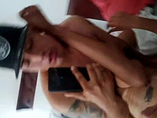 Morena loves him pounding her ass hard and swallowing cum! 😈