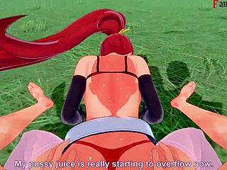 So, Yoko Littner gets wild with ahegao face in 3D fantasy hentai.