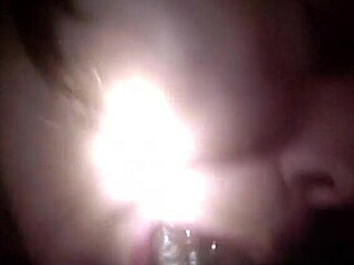 best late night blowjob in the car, white hoe made me bust huge nut