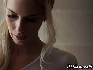 Beautiful European Couple Engages in Pussy Fucking and Facial