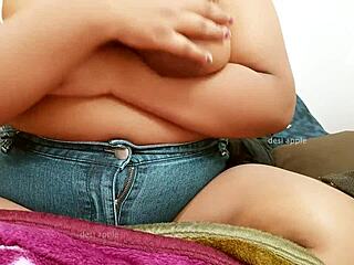 Sexy Asian Aunt Shows Off Her Big Tits and Boobs