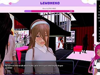 Hé, mate la Vtuber Lewdneko jouer Harem Hotel 26
