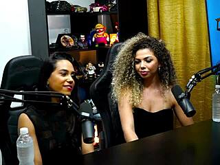 Dani Motta Shows Natural Tits in See-Through, Dirty Talk Makes Presenter Horny - Full Podcast on Sheer Red