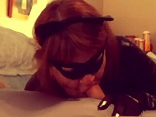 Catgranny Blows Batman In Deepthroat Cosplay Hardcore