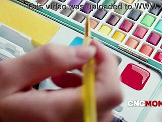 In a twisted tale, the freeuse family guides a blonde teen to purpose. Her mother-in-law watches every step.