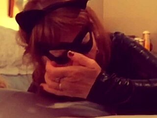 Catgranny Blows Batman In Deepthroat Cosplay Hardcore