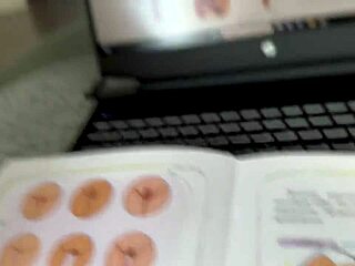 Stepmother Helps Stepson With Exam Anatomy