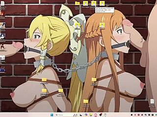 intense henteria chronicles 3 part 2 eng game with pixel art cheating scenes