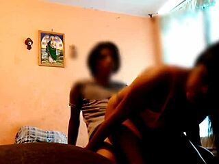 Stranger fucks petite young amateur hard while stepfathers shop, swallowing cumshot