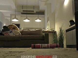 Fitness Model's Yoga Turns into Handjob Scene