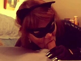 Catgranny Blows Batman In Deepthroat Cosplay Hardcore