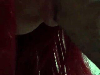 hotkinkyanniella pornstar model performs hardcore outdoor in lingerie