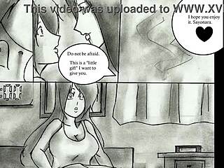 Giantess Grows Huge Breasts In Animated Comic