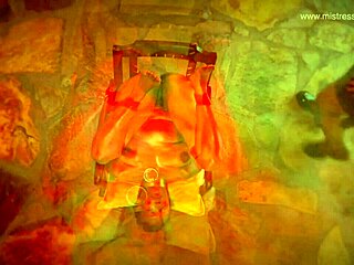 feeling the intense domination from dominatrix mistress april in unit 28 correctional slave setup