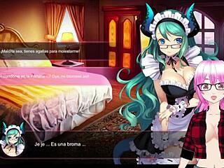 lin la dragona de hielo mirror 05 in anime 3d cartoon