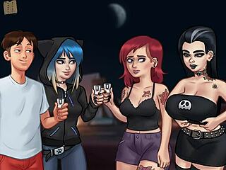 Summertime Saga Episode 115 Features Small Tits Action