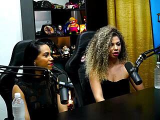 Dani Motta Shows Natural Tits in See-Through, Dirty Talk Makes Presenter Horny - Full Podcast on Sheer Red