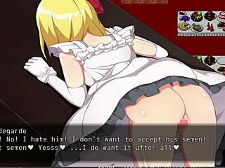 witch act part 2 in anime game group scene.