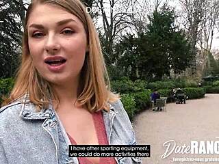 Anal Hookup in Park Turns to French Cock in Ass