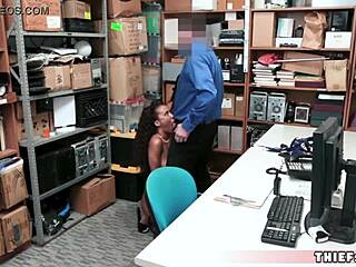 Two Ebony Chicks Busted at Shopping Mall